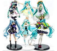 Figurine Anime Hatsune Miku : Série Postures Debout et Assise - Modèle d'Action Mignon pour Collection de Bureau et Cadeau packaged-5