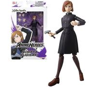 BANDAI - Anime Heroes - Jujutsu Kaisen - Figurine Anime Heroes 17 cm - Kugisaki Nobara - 36985 Multicolore