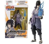 BANDAI Anime Heroes - Naruto Shippuden - Figurine Anime heroes 17 cm - Sasuke Uchiwa
