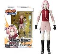 Figurine Anime Heroes - Bandai - Naruto Shippuden - Haruno Sakura - 16 Points D'Articulation Multicolore G
