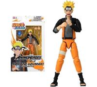 Figurine Anime Heroes - Bandai - Naruto Shippuden - Naruto Uzumaki (Final Battle) - 17 cm