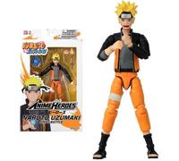 Figurine Anime Heroes - Bandai - Naruto Shippuden - Naruto Uzumaki (Final Battle) - 17 cm