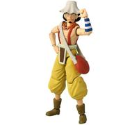 Bandai - Figurine One Piece Usopp Anime Heroes 17 cm - Articulée - Jaune/marron - 37005