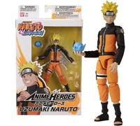 Figurine Anime Heroes Naruto Uzumaki 17 cm - BANDAI - Collectionnez toutes les figurines Anime Heroes de Bandai