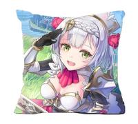Figurine Anime Jouet pour Genshin Impact Noelle, Pendentif Sac à Dos de Dessin Animé, Anime Plüsch Kissen pour Décorer chez Les Fans Joueurs,B 40x40cm