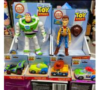 Figurine Anime Mignonne Toy Story 3 Buzz Lightyear Woody, Modèle de Jouet de Bureau, Ornement, Poupée pour Enfants, Articles de Collection, Cadeau Surprise d'Anniversaire C2