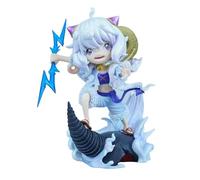 Figurine Anya, Version Q, Anya Forger, Figurine d'action 18 Cm, PVC, Personnage Cosplay, De Collection, Cadeau pour Les Fans D'anime (White)