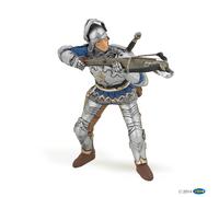 Figurine Arbalétrier bleu en armure Papo