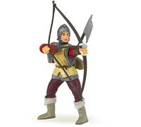 Figurine Archer Rouge - PAPO - Le Monde Medieval - Pour Enfant de 3 ans et plus