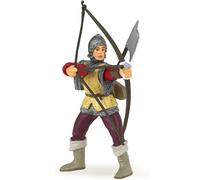 Papo Figurine Archer rouge – Défenseur médiéval – Jouet enfant dès 3 ans