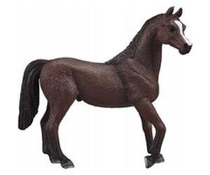 Figurine Armasar étalon arabe pur chant alezan, 12,5 cm x 12 cm x 5 cm G