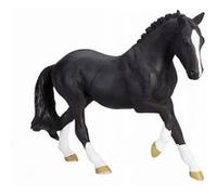 Figurine Armasar hanoverian Negru, Animal Planet, 16 cm x 3,5 cm x 11 cm G