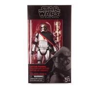 Figurine articul?e du capitaine Phasma Quicksilver Baton de la s?rie Star Wars Black Series