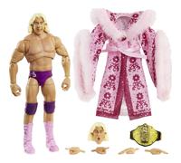 Figurine articul e WWE MATTEL Ultimate Edition Ric Flair de 15,24 cm avec t tes et mains interchangeables et robe d'entr e pour les enfants de 8