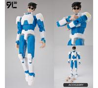 Figurine articulée 3D imprimée 9L3D Dummy13 F Star Mark bleu clair, modèle poseable multi-articulations, objet de collection anime, ornement de bureau MK Emperor Red