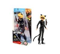 Figurine articulée BANDAI Miraculous Chat Noir 26 cm avec accessoires Noir