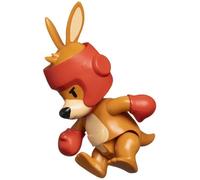 BANDAI - Stumble Guys - Boxing Roo - Figurine 11 cm avec Stickers - Personnage articulé - Figurine Jeu vidéo Stumble Guys Boxing Roo - Figurine Kangourou - Jouet Enfant Ado 8 Ans et + - PMS6210B
