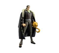 BANDAI - Anime Heroes - One Piece - Figurine Anime Heroes 17 cm - Crocodile - Licence Officielle One Piece - Figurine articulée Crocodile Version - Jouet Enfant 4 Ans et + - 37055