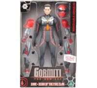 Figurine articulée - GORMITI - Scion avec armure Modèle Feu - 27 cm - À partir de 4 ans - GRV034