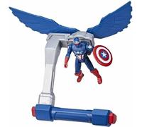 Figurine articulée Hasbro Capitán América : Un mundo feliz