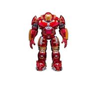 Figurine Articulée Iron Man Hulkbuster 16 cm - Avengers Marvel - Casque Ouvrant, Réacteur Lumineux LED - Collection Super-Héros