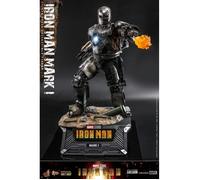 Figurine articulée - MARVEL - IRON MAN MARK I - 30 cm - Éclairage électronique - Accessoires inclus