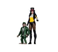 Figurine articulée - McFarlane - Zatanna 17 8 cm (DC Multiverse) - 22 articulations - Detective Chimp inclus - Chapeau amovible