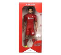 Figurine articulée MEGABLEU Mohamed Salah 20 cm 10 points d'articulation avec ballon Rouge