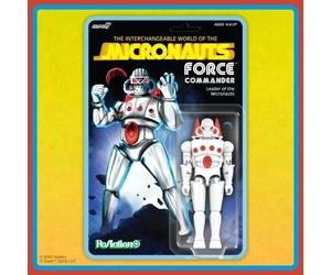 Figurine articulée Micronauti W02 Force Commander Reaction + Super 7 10 cm