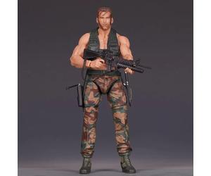 Figurine articulée NECA Predator 30ème Anniversaire 7 pouces - Modèle de soldat Arnold en tenue de jungle - Jouet de collection - Cadeau D