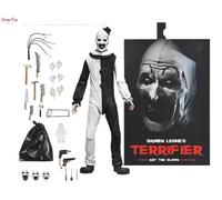 Figurine articulée NECA Terrifier Art the Clown Ultimate 17 cm