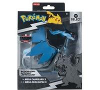 Pokémon Méga-Dracaufeu X Select - Figurine de 15 cm Super articulée avec Plus de 15 Points articulés
