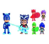 Figurine articulée Pyjamasques - 2 héros avec accessoires - Jouet pour enfants dès 3 ans