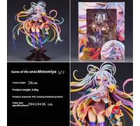 Figurine Articulée Shiro 28 Cm, Modèle Réduit De Fille En Pvc, Décoration De Bureau, Sans Jeu Ni Vie, Collection, Pop39461