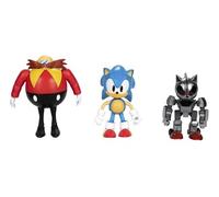 Jakks Pacific - Pack 4 figurines articulées Sonic (408634-Rf1) - 30e anniversaire