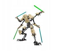 Figurine Articulée Star Wars - Général Grievous Cyborg 32 cm - Modèle à Construire 186 Pièces - Design Réaliste - Cadeau Collection