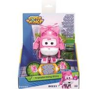 Super Wings DIZZY Hélicoptère Jouet Transformable et Figurine Robot,Robot Transformable du Dessin Animé,Jouet Enfant 2 3 4 5 6 7 8 Ans Garcon Fille - 12 cm