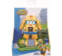 Super Wings POPPA WHEEL Camion Jouet Transformable et Figurine ,Robot Transformable du Dessin Animé , Enfant 2 3 4 5 6 7 8 Ans Garcon Fille