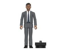 Figurine articulée Super7 Parks and Recreation Tom Haverford de 9,5 cm avec accessoires. Objets de collection classiques de la série télévisée et