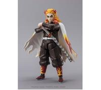 Bandai - Ultimate Legends HD - Figurine d'action Demon Slayer 12 cm - Rengoku Kyojiro - Licence Officielle Demon Slayer - Figurine articulée Rengoku - Jouet Enfant 4 Ans et + - VE88964