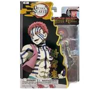 BANDAI - Ultimate Legends HD - Figurine d'action Demon Slayer 12 cm - Akaza - Licence Officielle Demon Slayer - Figurine articulée Akaza - Jouet Enfant 4 Ans et + - VE88967