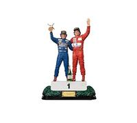 Figurine de collection Iron Studios Figurine ASENNA56121-10 - The Last Podium - Alain Prost and Ayrton Senna