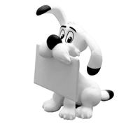 Figurine Astérix Attakus: Idéfix et son message personnalisé ID06 (20