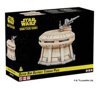 Figurine Atomic Mass Games Star Wars Shatterpoint Set De Terrain Outer Rim Outpost Beige TU