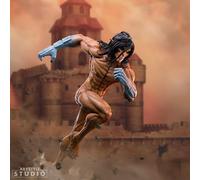 ABYstyle Figurine Attack on Titan Eren Titan Form – Produit officiel · Statue premium