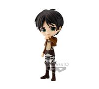 Banpresto – Figurine Q Posket – Eren Yeager (Attack on Titan) – 14 cm – Version A – Multicolore