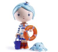 Figurine avec crabe Marinette et Scouic Tinyly