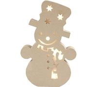 Figurine avec lumière à l'intérieur