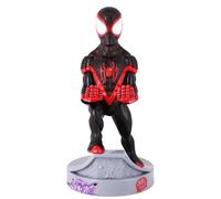 Figurine avec support de serrage cable Educa Borras Marvel Spiderman Miles Morales Noir 21 cm