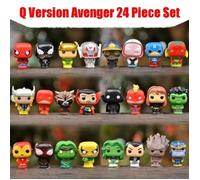 figurine avengers 24 pcs mini marvel super héros collection jouet enfant cadeau noel anniversaire personnage calendrier de l'avent